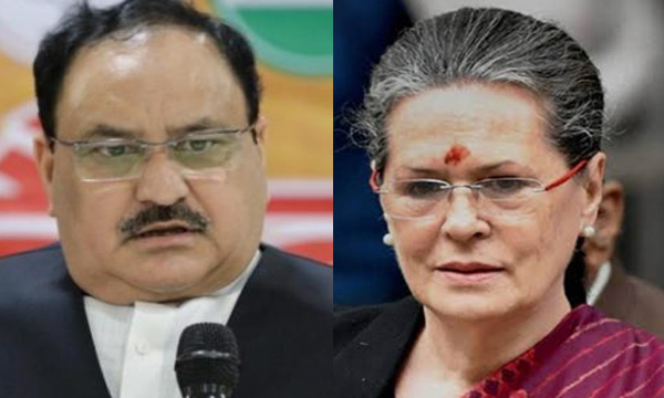 JP Nadda on Tuesday wrote a letter to Sonia Gandhi